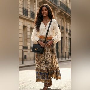 Coach Black Leather Crossbody Bag